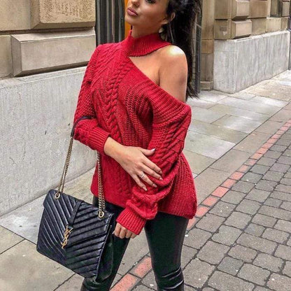 Jersey Mujer Off Shoulder Elegante