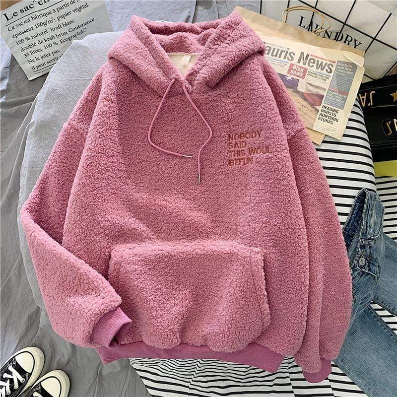 Sudadera Mujer Otoño Suave con Capucha