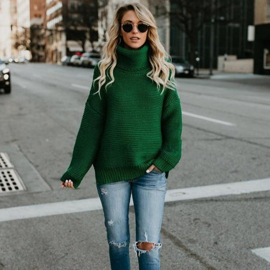 Sudadera Mujer Cuello Alto Cálida y Acogedora - Vestiria