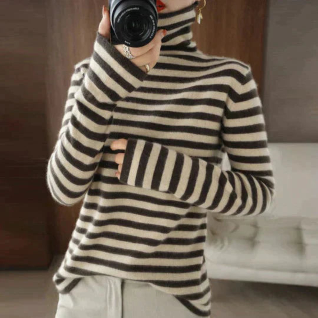Chaquetón Mujer Invierno Cuello Alto Abrigado - Vestiria