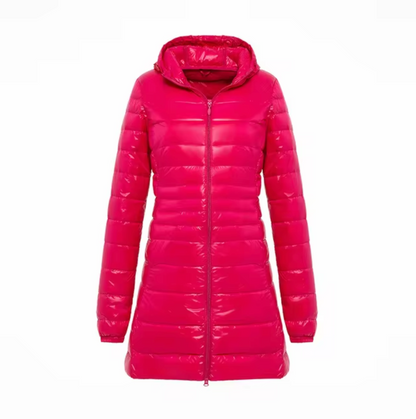 Abrigo Largo Acolchado Oversize Invierno