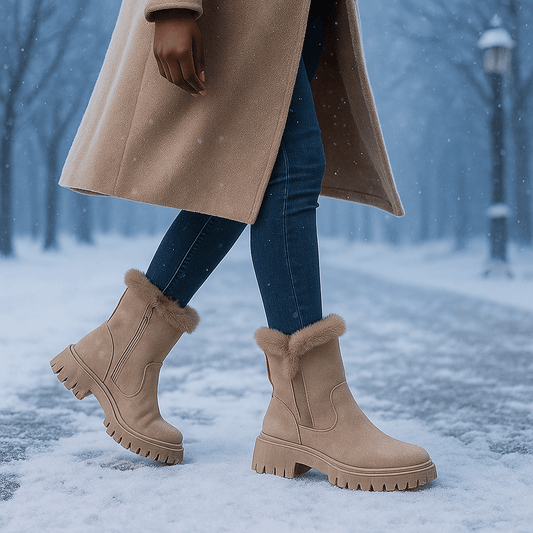 Botas Mujer Cuero Sintético Elegantes - Vestiria