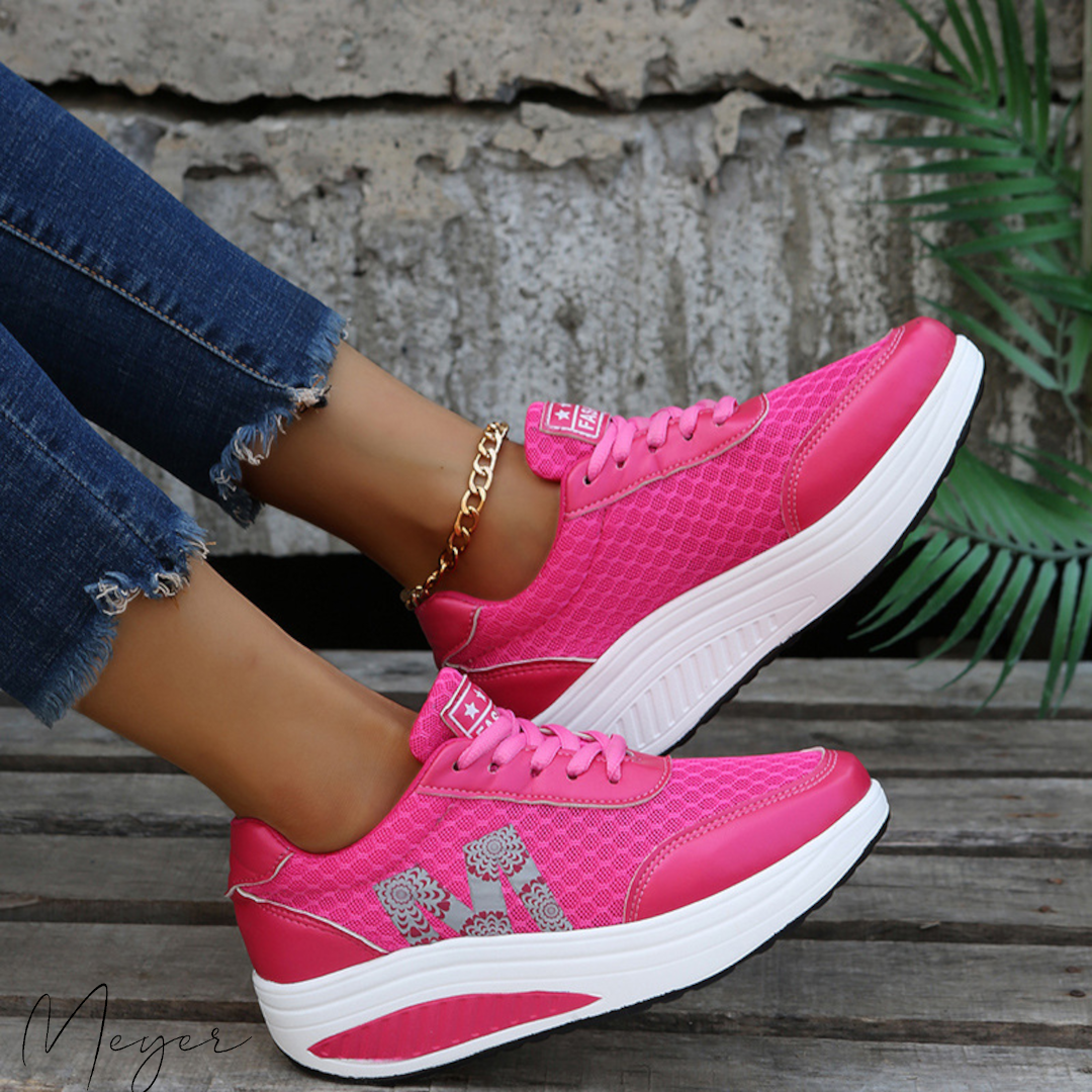 Zapatillas running cómodas mujer soporte máximo