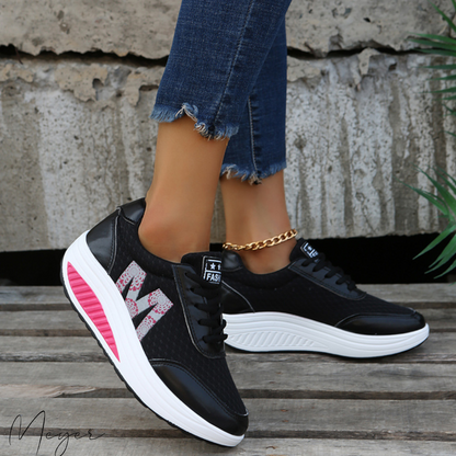 Zapatillas running cómodas mujer soporte máximo