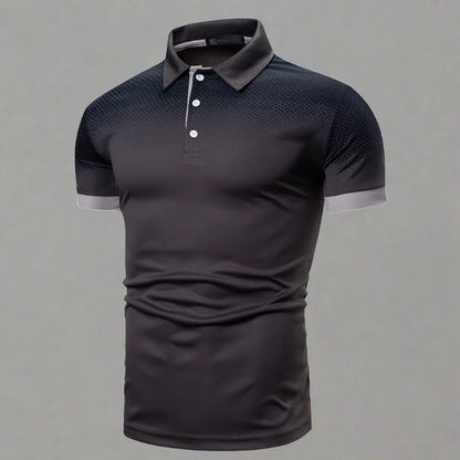 Polo Hombre Efecto Degradado Casual