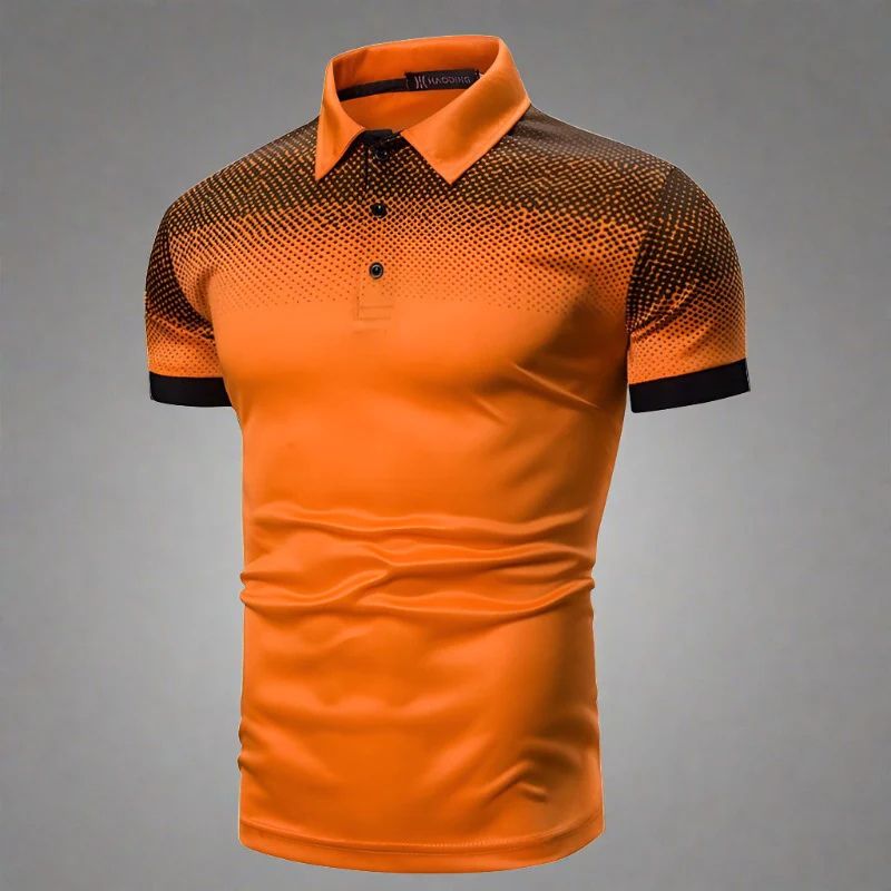 Polo Hombre Efecto Degradado Casual - Vestiria