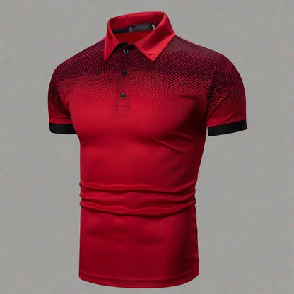 Polo Hombre Efecto Degradado Casual