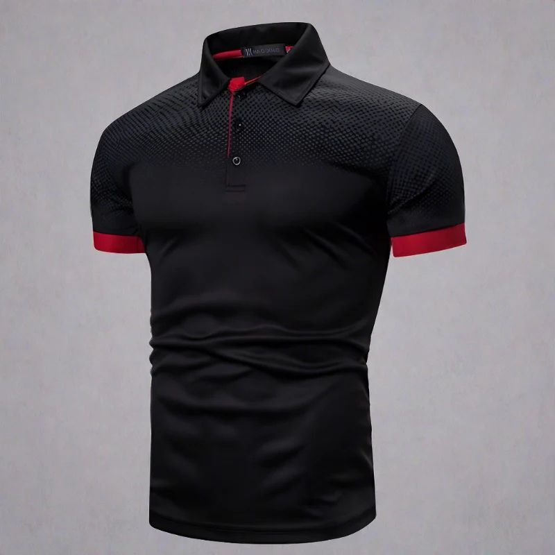 Polo Hombre Efecto Degradado Casual