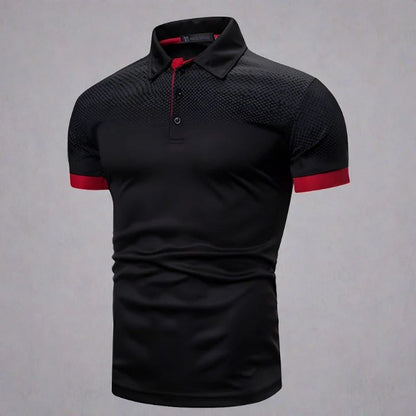 Polo Hombre Efecto Degradado Casual