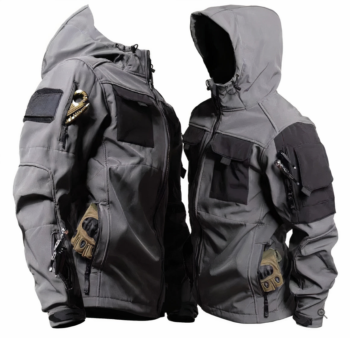 Chaquetón Táctico Impermeable Hombre
