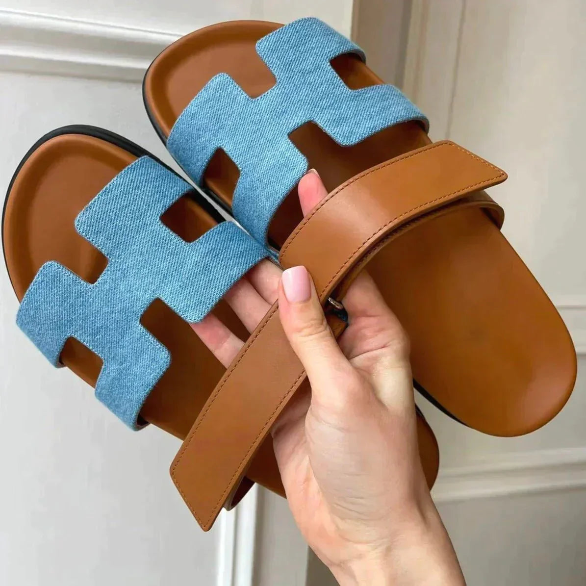 Sandalias Gladiadoras Mujer con Cierre Ajustable - Vestiria