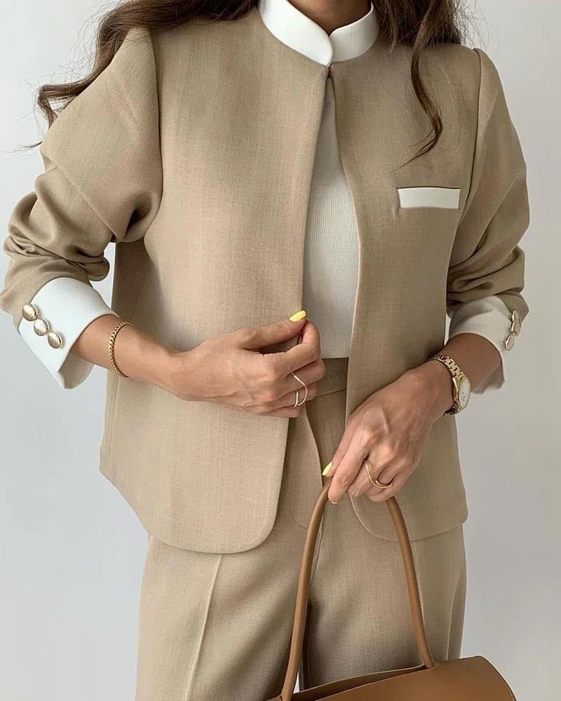 Chaquetilla Blazer Mujer Corta y Elegante - Vestiria