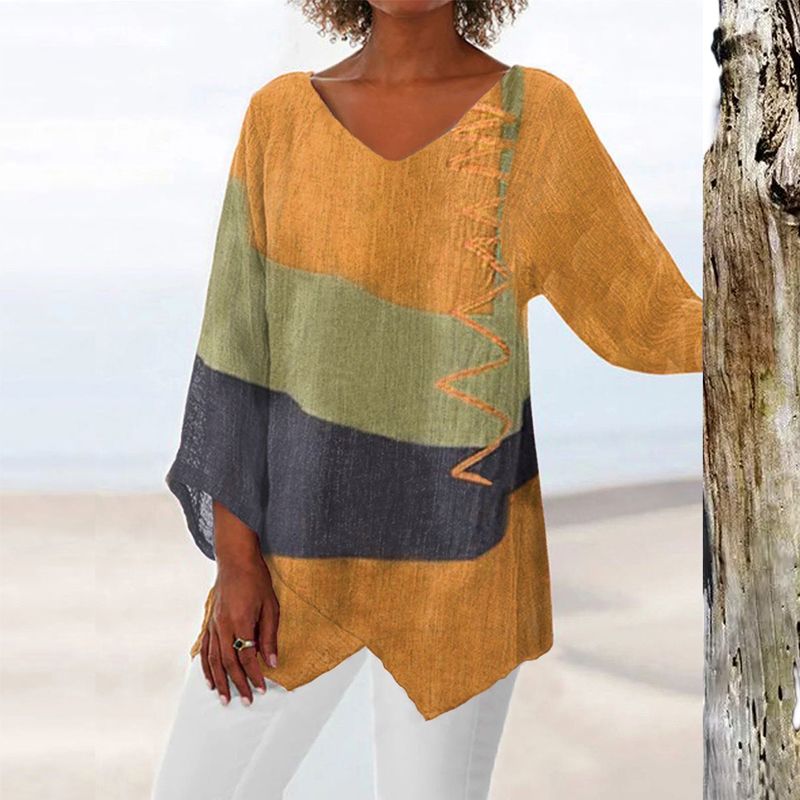 Top mujer asimétrico ligero y elegante