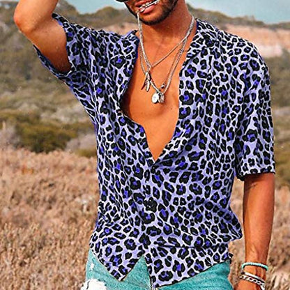 Camisa Polo Estampado Animal Hombre