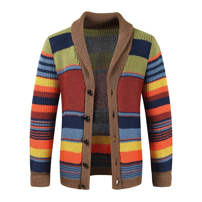 Sudadera Hombre Colorida Estampada
