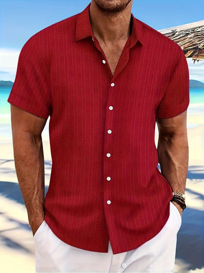 Camisa Hombre Verano Ligera Fresca