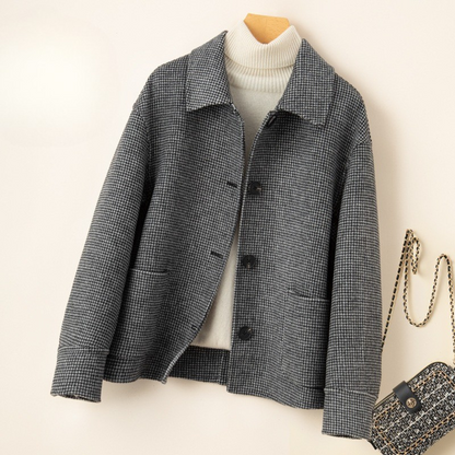 Chaqueta de Piel Sintética Elegante Mujer - Vestiria