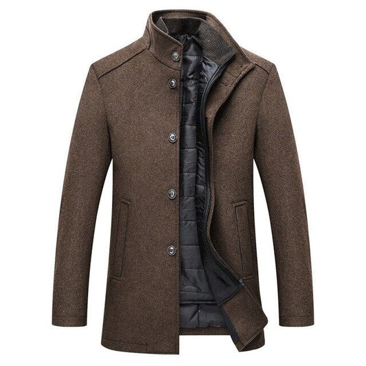 Chaquetón Invernal Hombre Abierto Cuello Alto - Vestiria