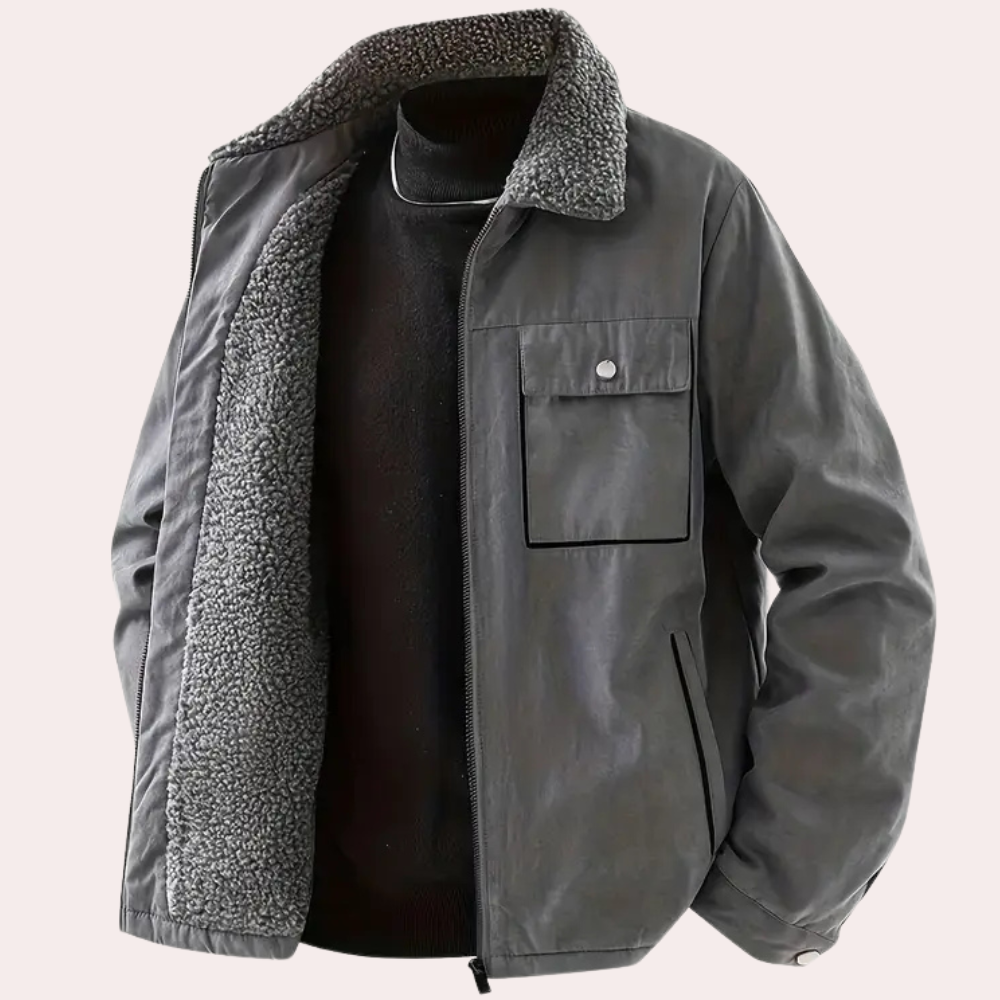 Chaquetón Hombre Sherpa Aislante Cremallera