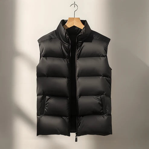 Chaleco Puffer Impermeable Hombre