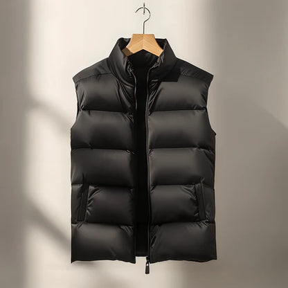 Chaleco Puffer Impermeable Hombre