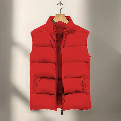 Chaleco Puffer Impermeable Hombre
