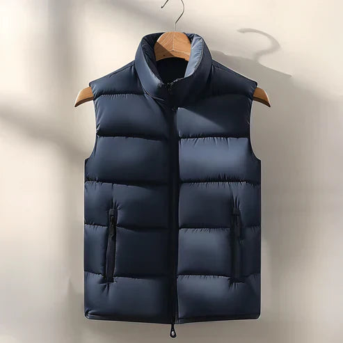 Chaleco Puffer Impermeable Hombre