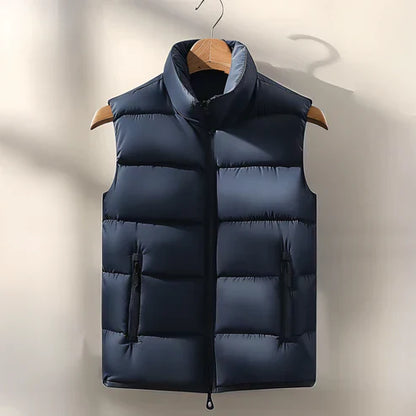 Chaleco Puffer Impermeable Hombre