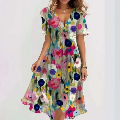 Vestido Midi Ligero y Ajustado para Mujer