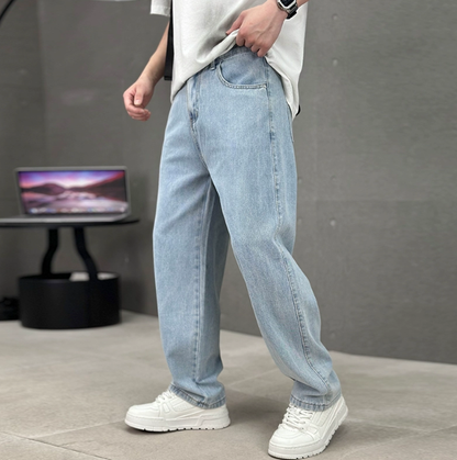 Pantalones Vaqueros Hombre Invierno Corte Clásico