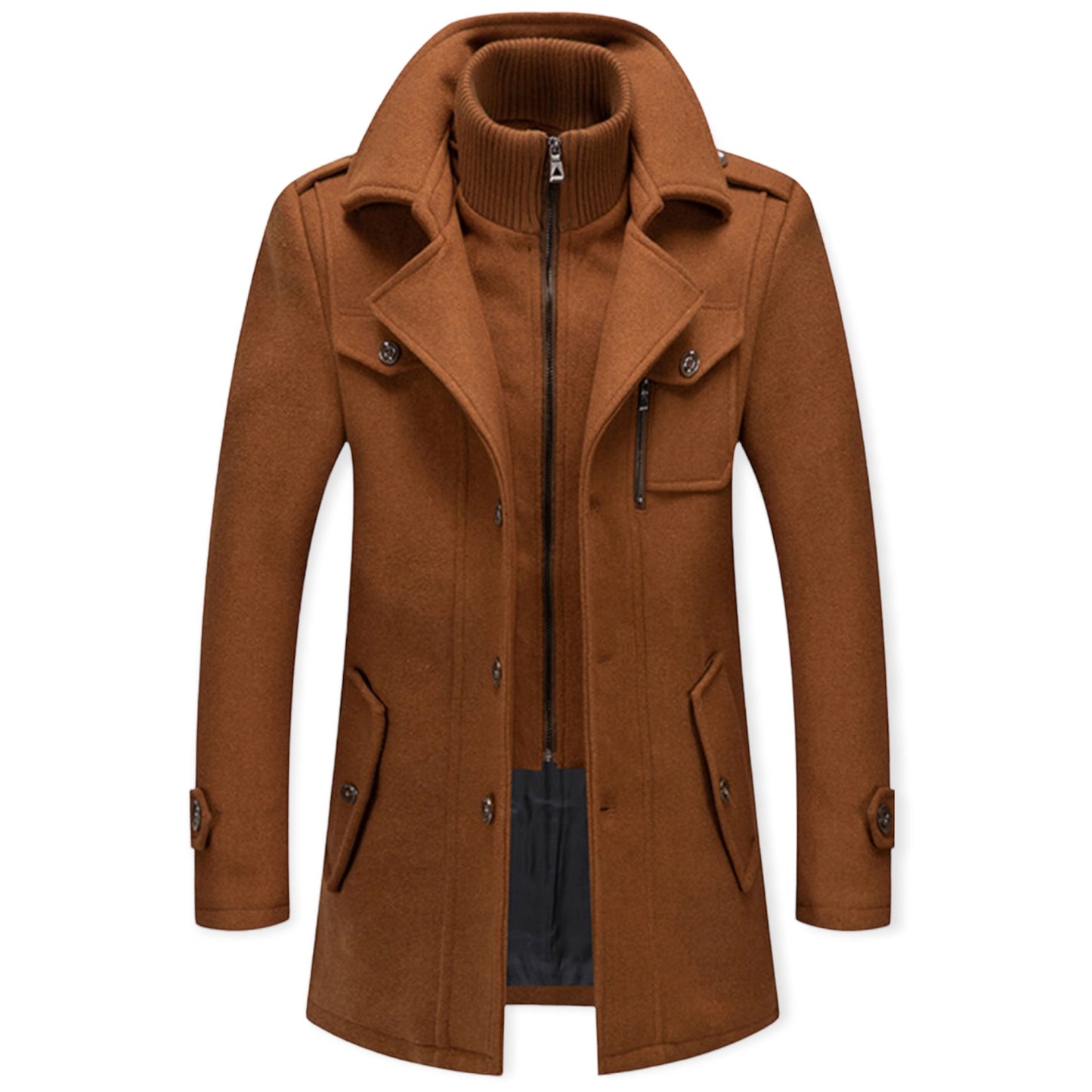 Chaqueta Hombre Cuello Alto Deportiva - Vestiria