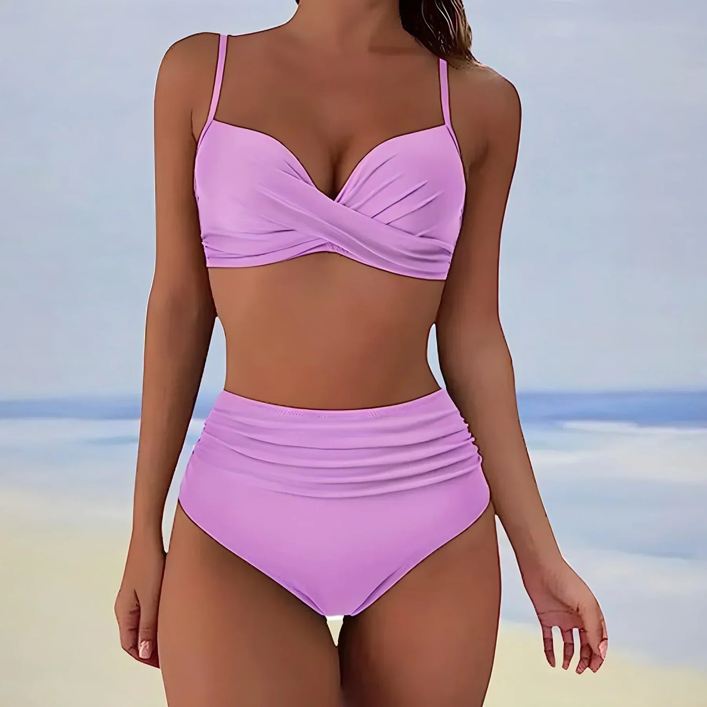 Bikini Perla Brillante Mujer