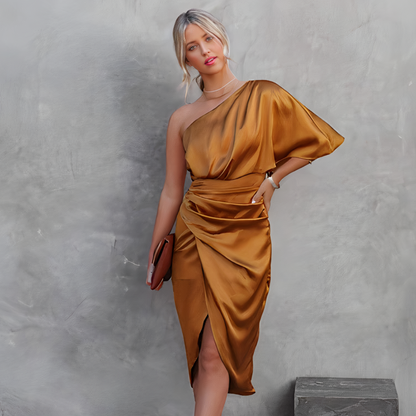 Vestido de Noche Seda Elegante