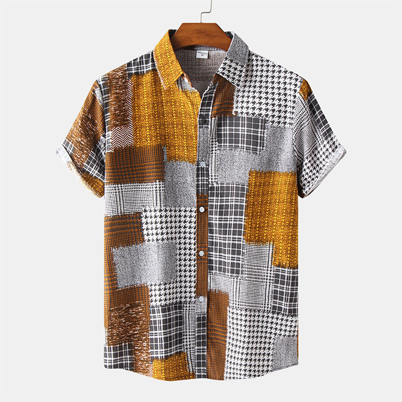 Camiseta Hombre Estampado Vintage Clásica - Vestiria