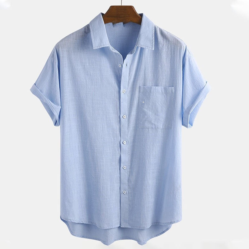 Camisa Hombre Manga Corta Clásica - Vestiria