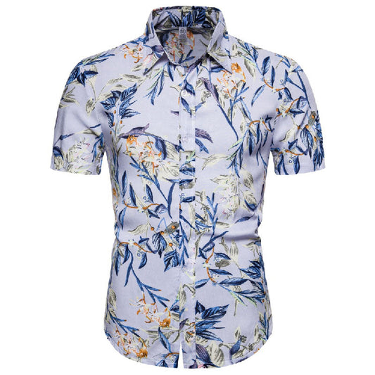 Camisa de verano ligera y fresca para hombre - Vestiria