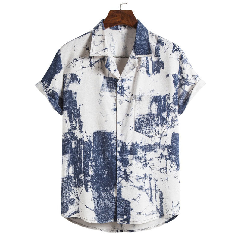 Camisa Hombre Manga Corta Estilo Clásico - Vestiria