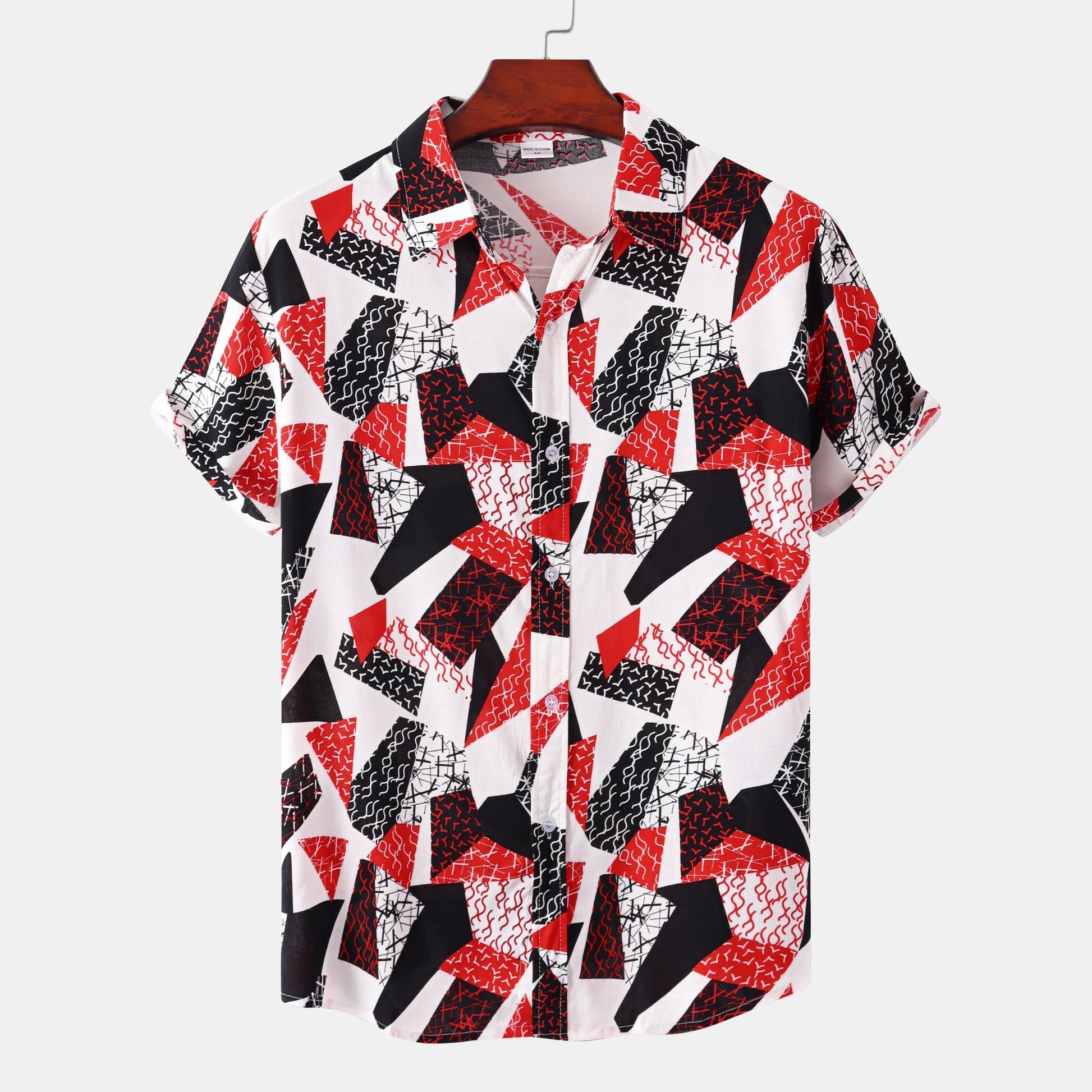 Camisa de verano con flores para hombre - Vestiria
