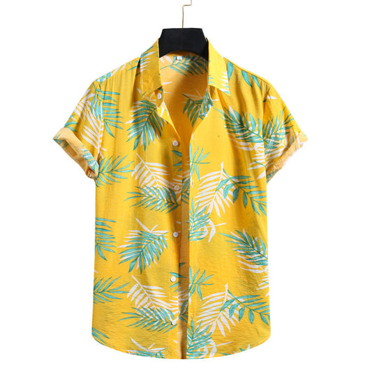 Camisa Hombre Floral Estilo Verano - Vestiria