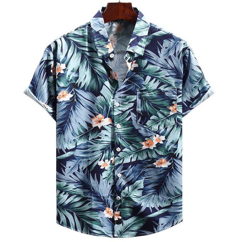 Camisa Hawaiana Estilo Verano Hombre - Vestiria