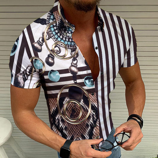 Camisa Hombre Estampado Fresh Diario - Vestiria