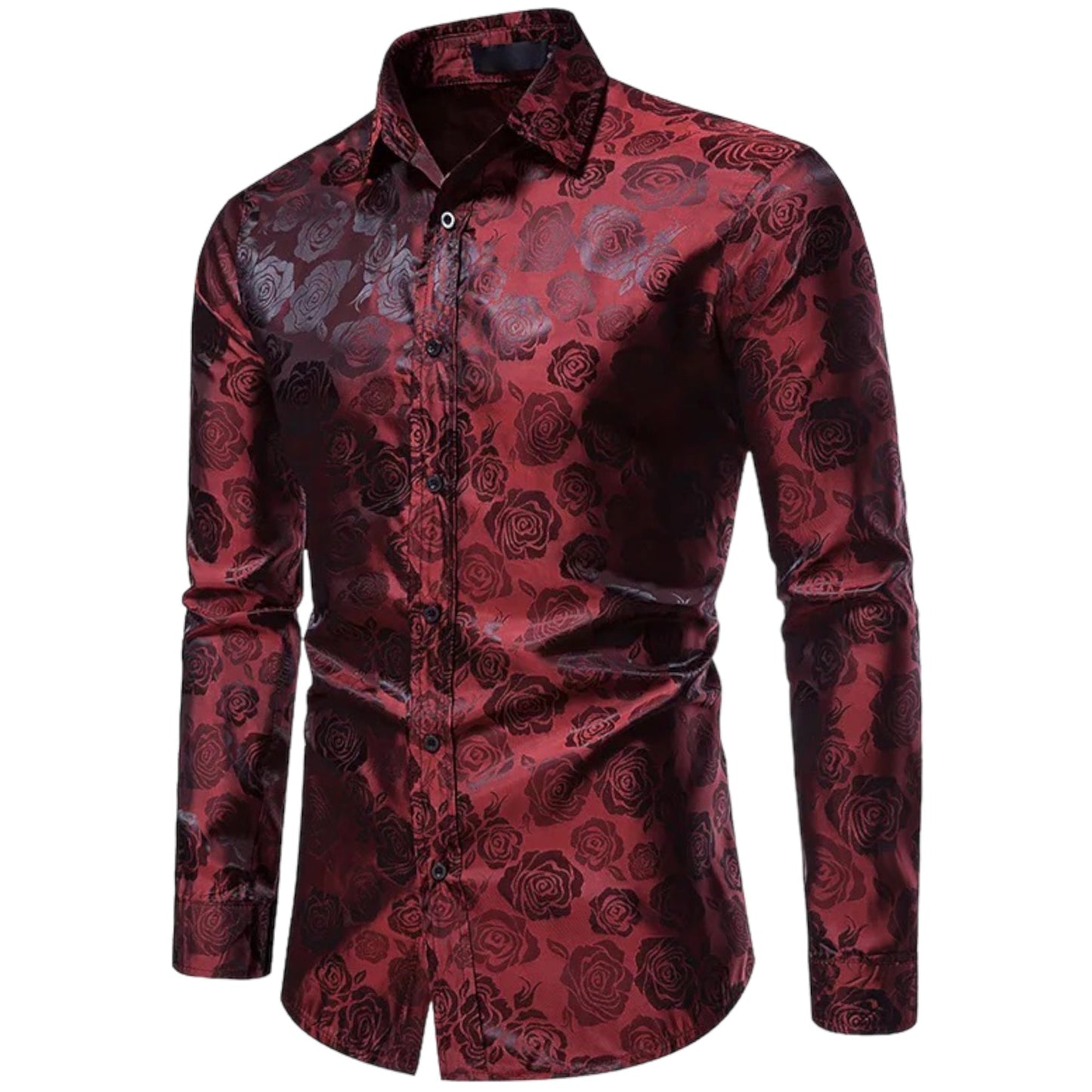 Camisa Hombre Floral Estilo Clásico