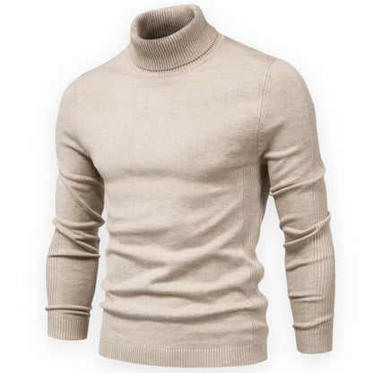 Jersey Cuello Alto Hombre Moderno Estrecho