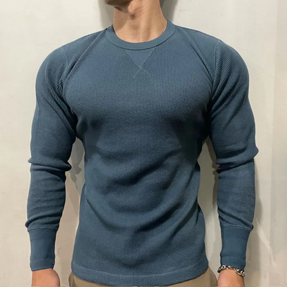 Jersey de punto ajustado deportivo