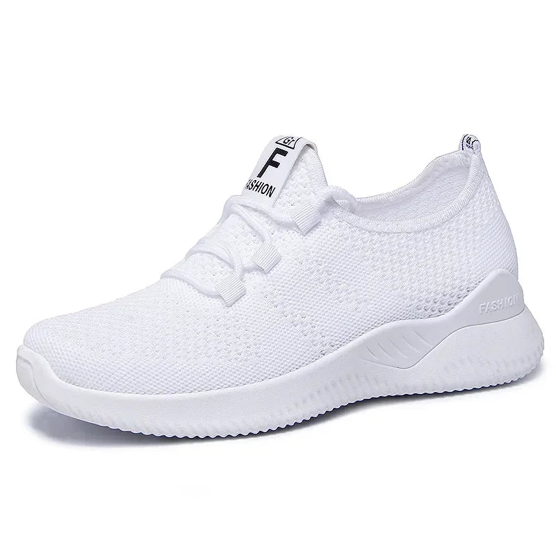 Zapatos deportivos cómodos sin cordones mujer
