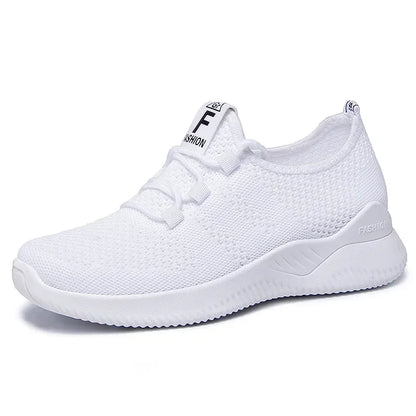 Zapatos deportivos cómodos sin cordones mujer