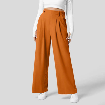 Pantalón Mujer Amplio y Elástico