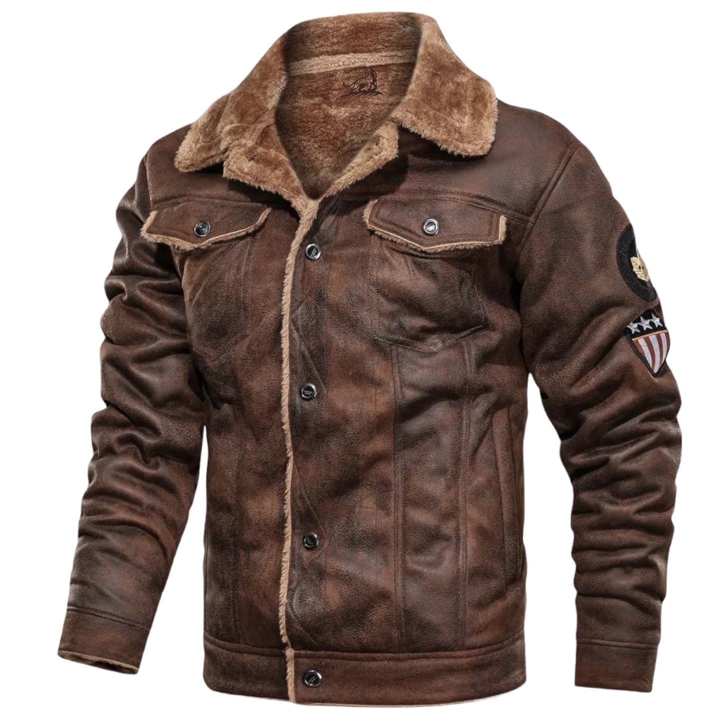 Chaquetón Hombre Forro Polar Cálido Clásico