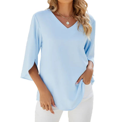 Blusa Mujer Elegante Corta