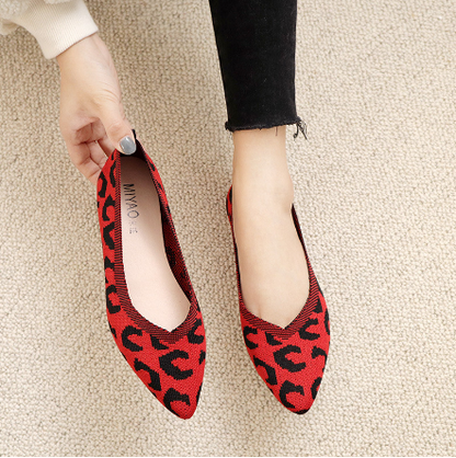 Zapatillas Bailarinas Leopardas Chic